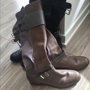 Cole Han buckle boots- 8.5!